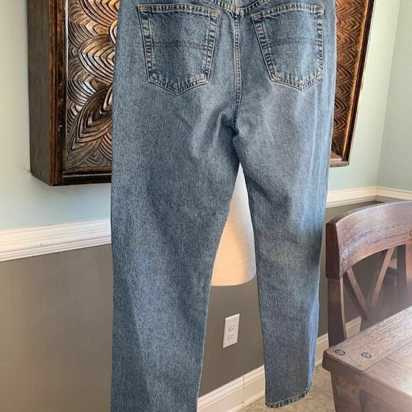 Tommy Hilfiger Womens Jeans Classic Fit Blue Denim Zipper Straight Leg - Picture 7 of 8